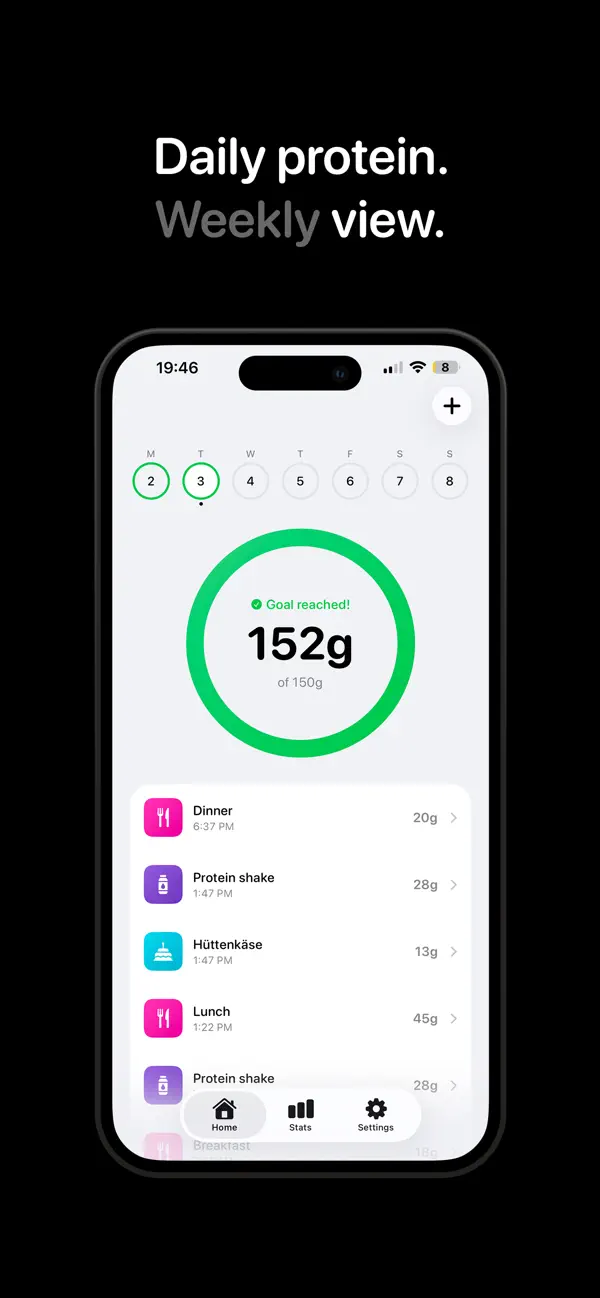 Screenshot #2 pour Protein Tracker – Protin