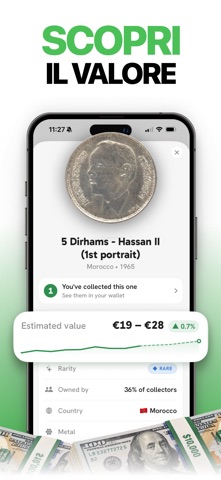 Buck: Valore Monete e Scanner iPhone screenshot 3