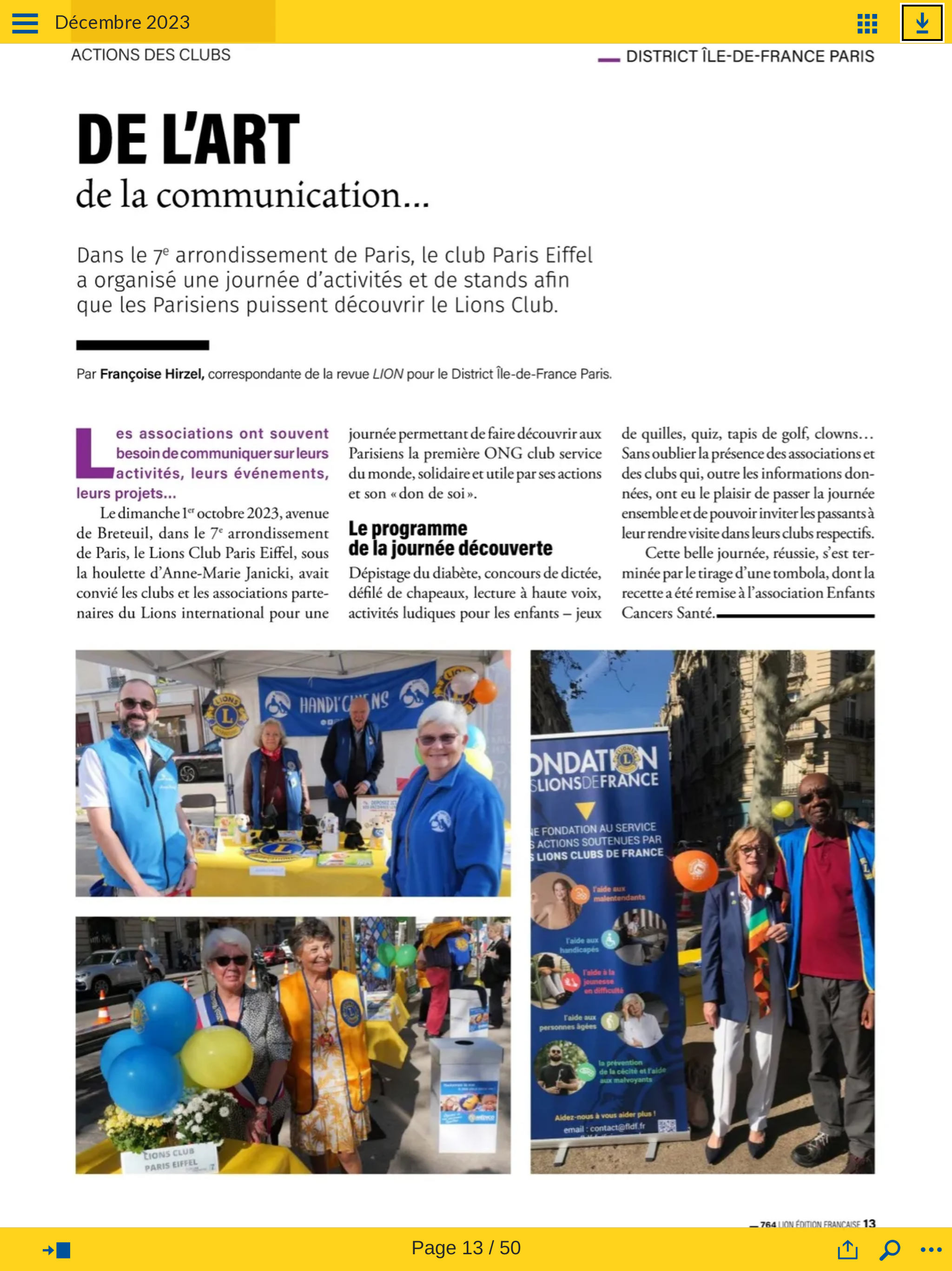 LION Magazine française screenshot 19
