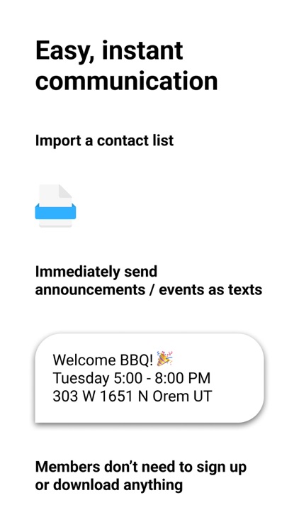 SMACK app: Group Communication
