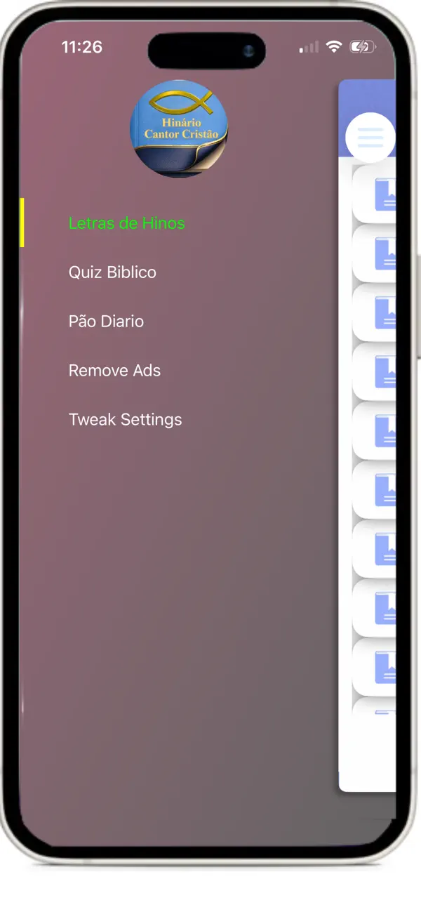 Screenshot #2 pour Hinário Cantor Cristão