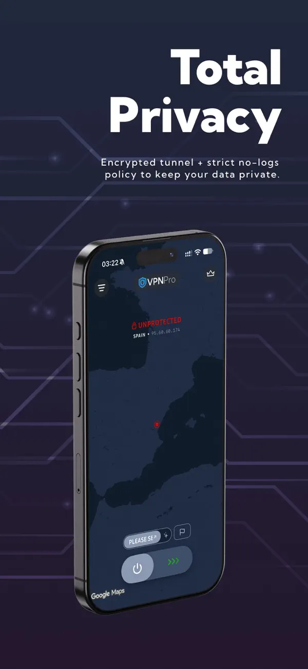 Screenshot #2 pour VPN Pro – Fast & Secure Proxy