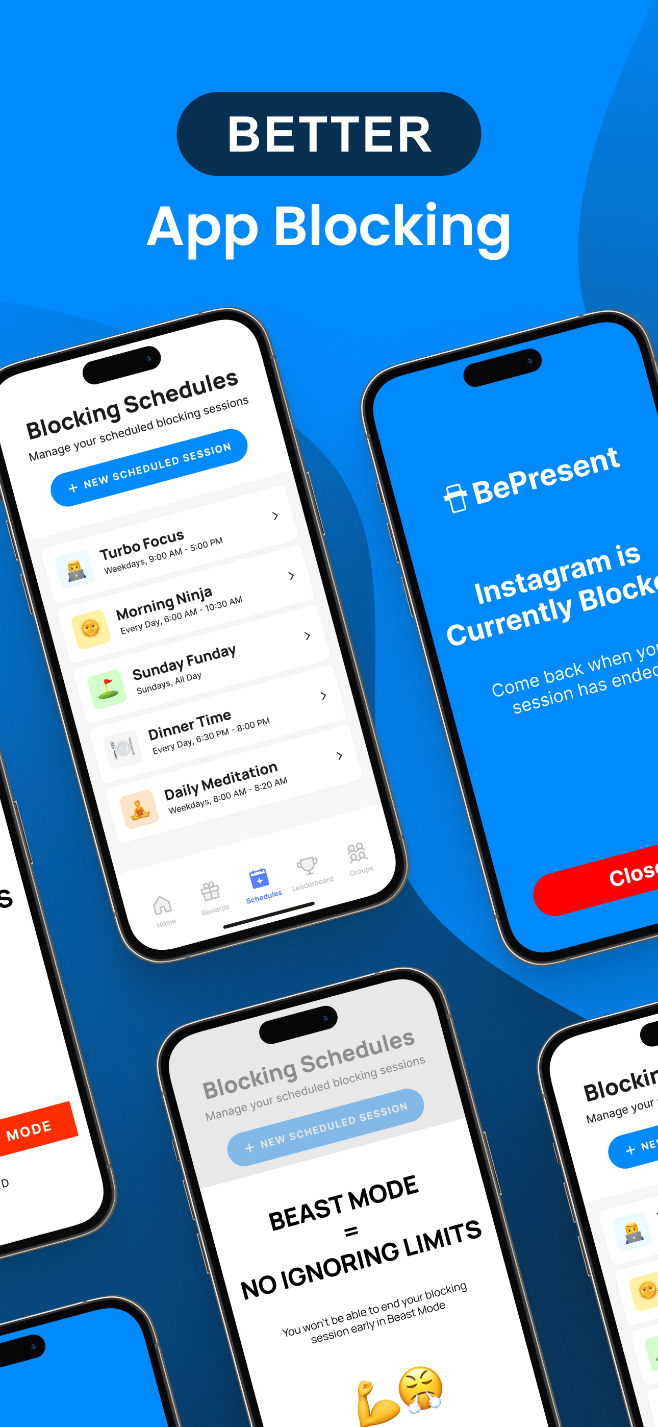 BePresent: Screen Time Control
