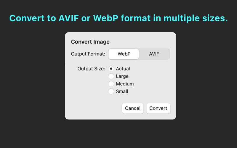 App screenshot