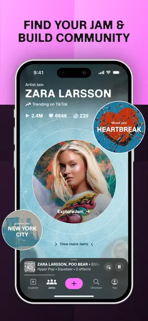 Hook - The Social Music App screenshot 2
