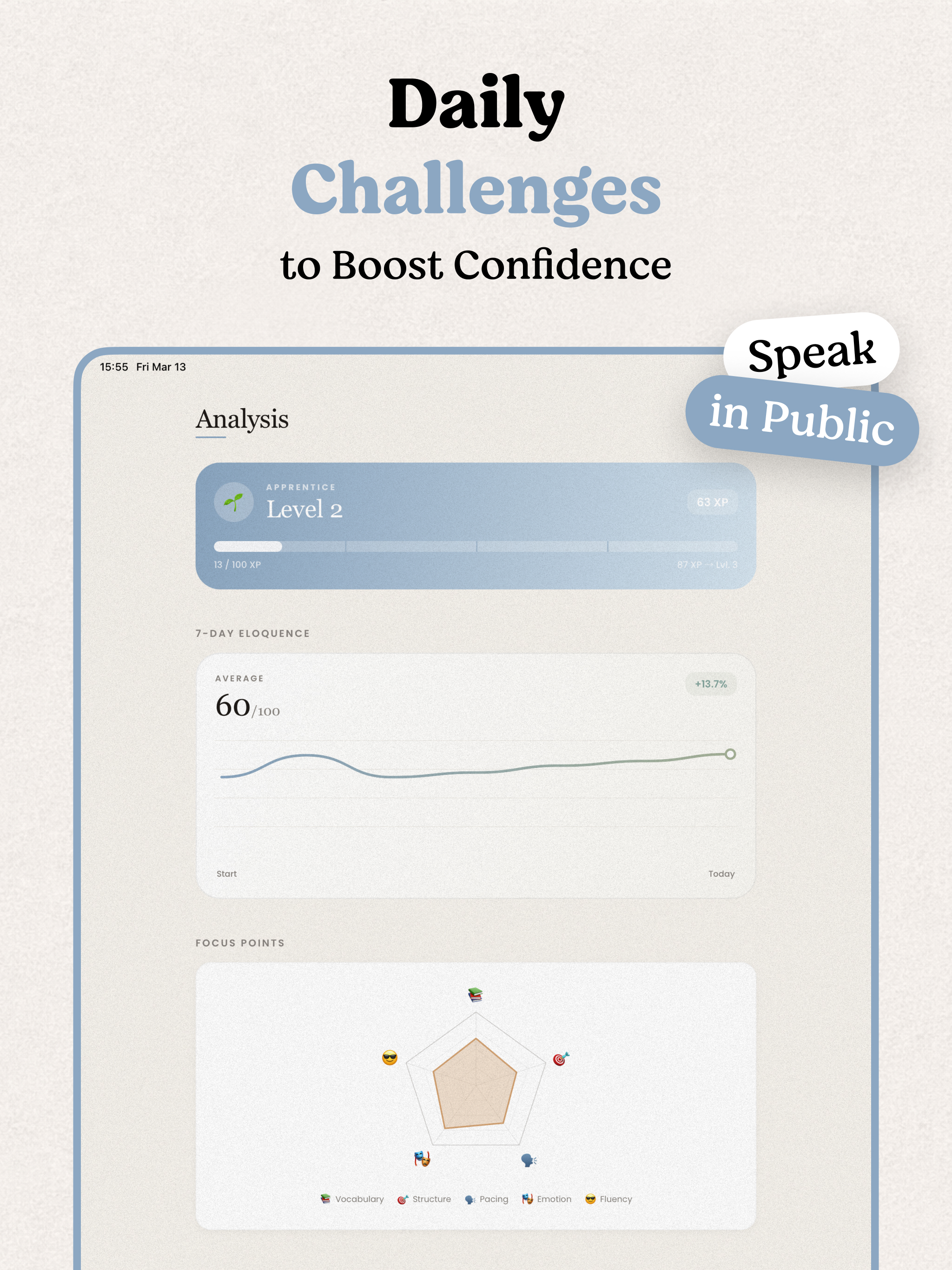 Lokus – Public Speaking Coach