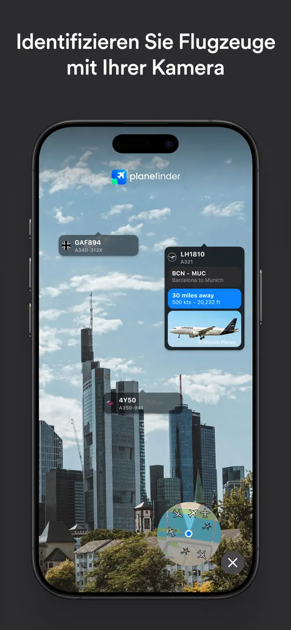 Plane Finder ⁃ Flight Tracker iPhone App Screenshot 7 – Reisen