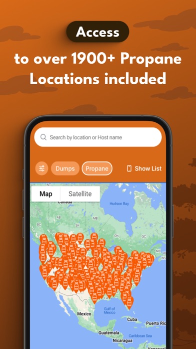 RV Overnights - Camping Sites Screenshot