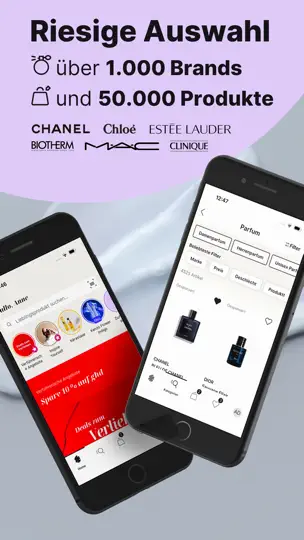 Screenshot von Flaconi: Der Beauty-Onlineshop auf dem iPhone 1