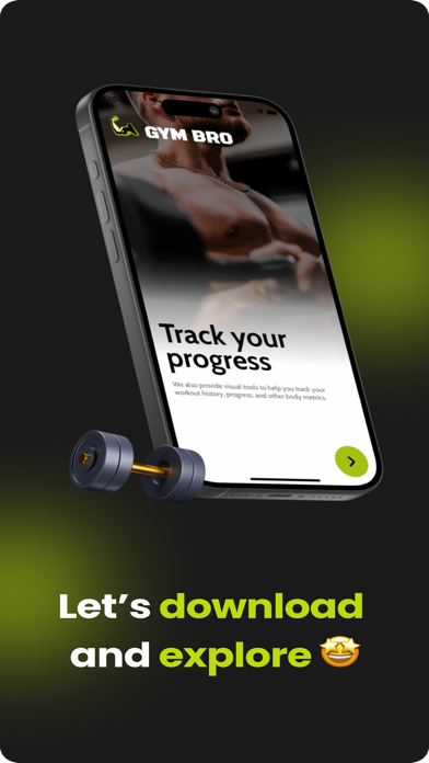 GYM BRO: Gym Workout Tracker Screenshot