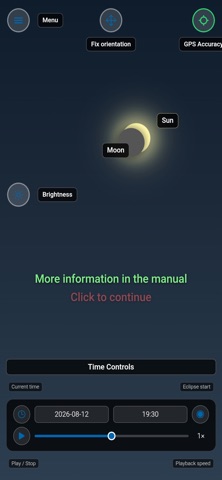 Eclipse 2026 AR iPhone screenshot 3