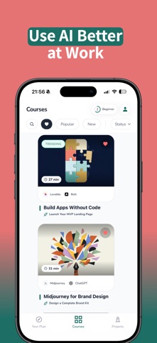 AI School: Learn AI for Work Screenshot 4 of 9