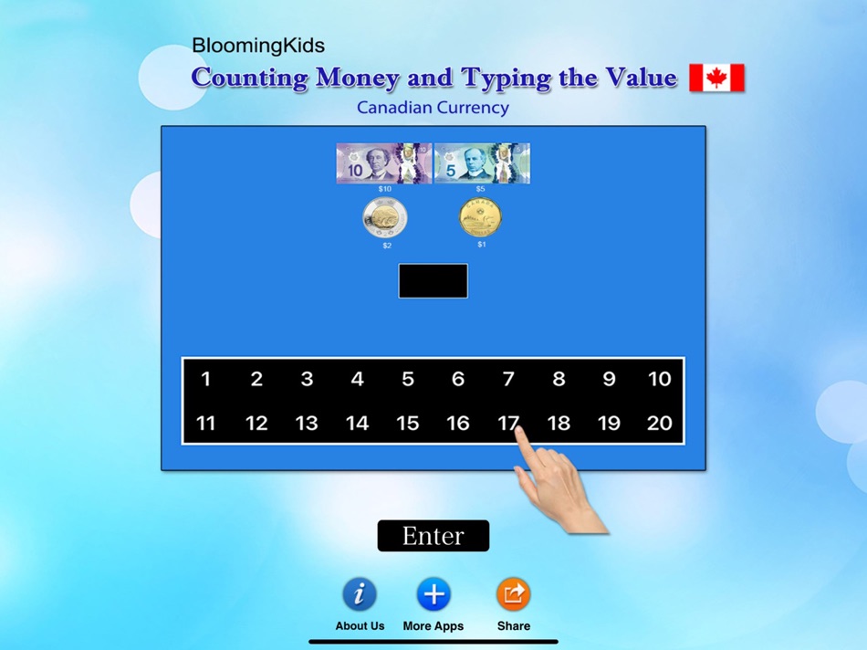 #1. Counting Money CAD (iOS) 由: Blooming Kids Software LLC