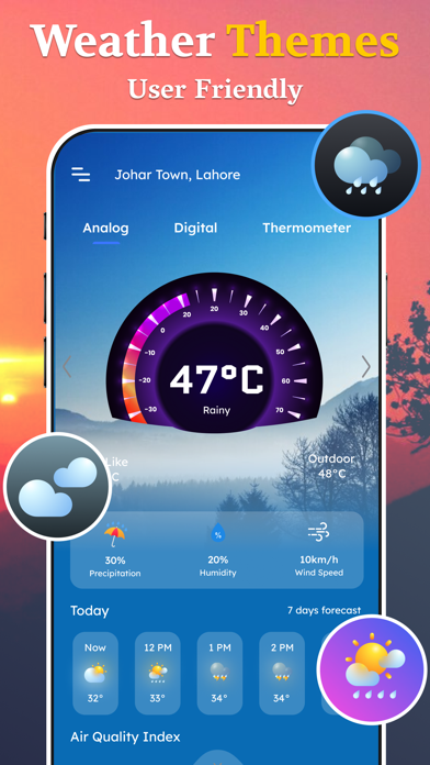 Room Temperature Thermometer Screenshot