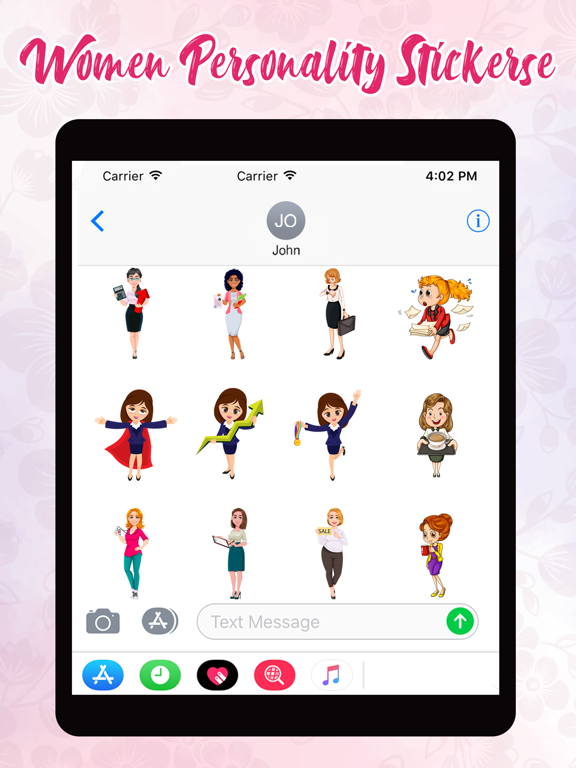 Screenshot #5 pour Women Personality Stickers