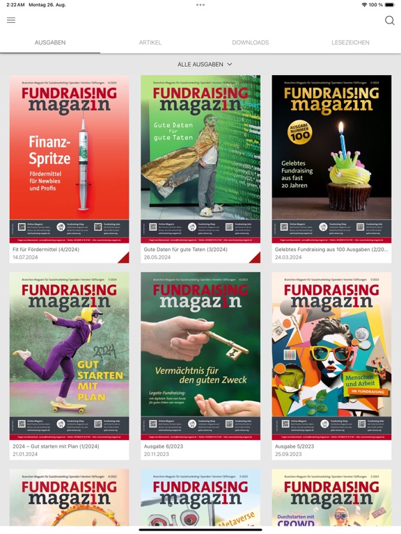 Screenshot #4 pour Fundraising-Magazin