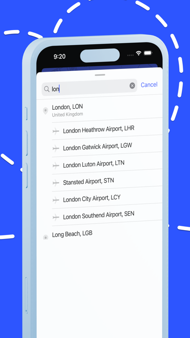 Hotels & Flights — Any.Travel Screenshot