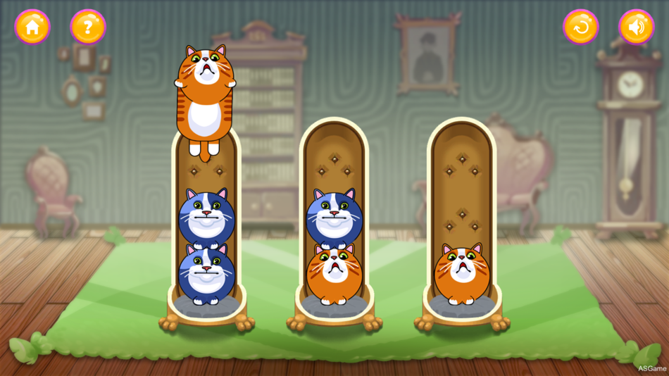 #6. Cat Sorter Puzzle (iOS) 由: Suna Gonen