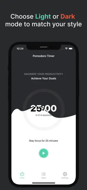 Pomodoro Focus Timer - Togglio screenshot 2