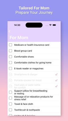 Baby Checklist & Hospital Bag screenshot 4