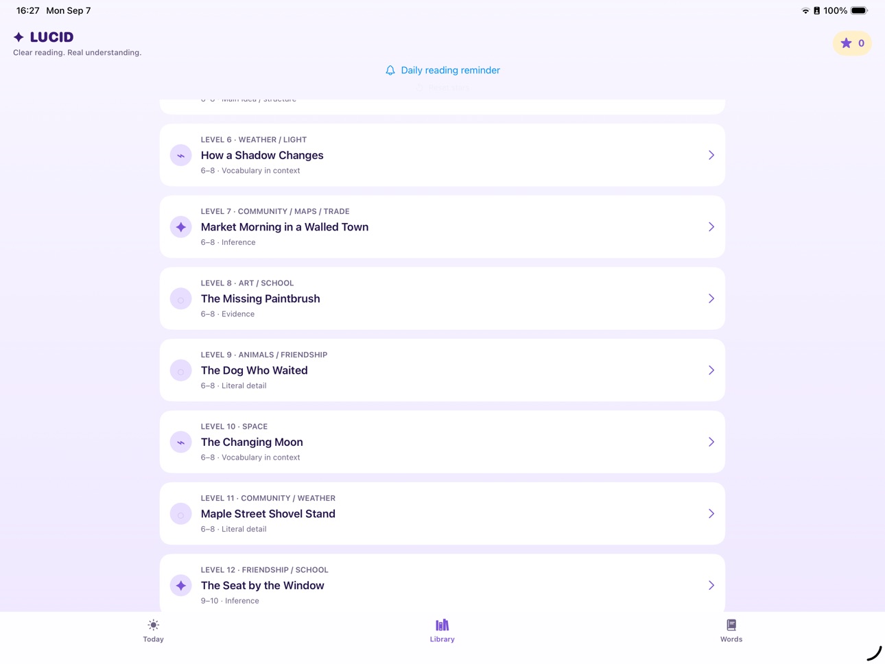 Screenshot 6 of Lucid-Read
