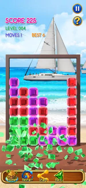 Gem Puzzle Island screenshot 3
