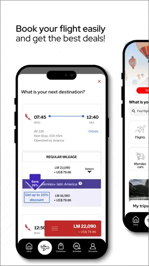 LifeMiles screenshot 2