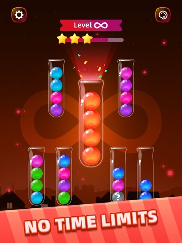 Ball Sort: Color Relaxing iPad screenshot