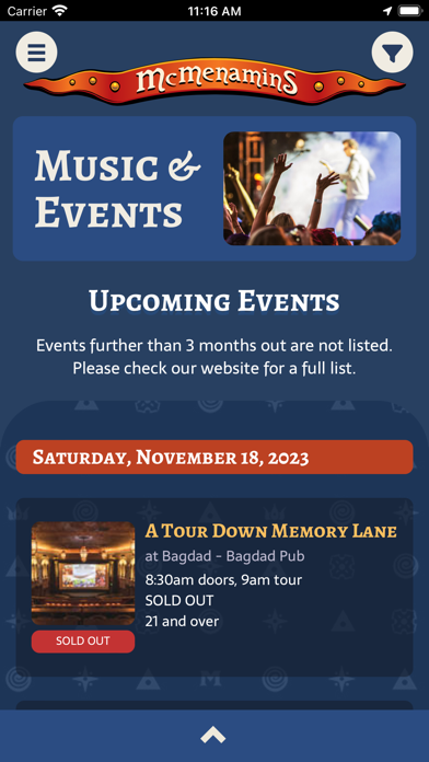 Screenshot #2 pour McMenamins