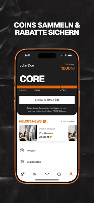 SNIPES - sneaker & streetwear iPhone screenshot 3