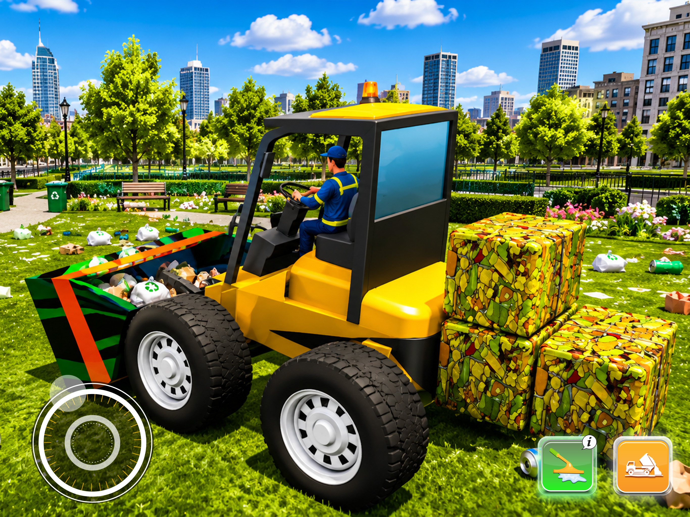 Garbage Truck: Simulator Games screenshot 9
