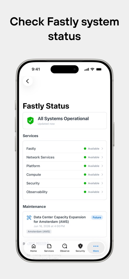#5. Fastly Observe (iOS) 来自: Fastly, Inc.