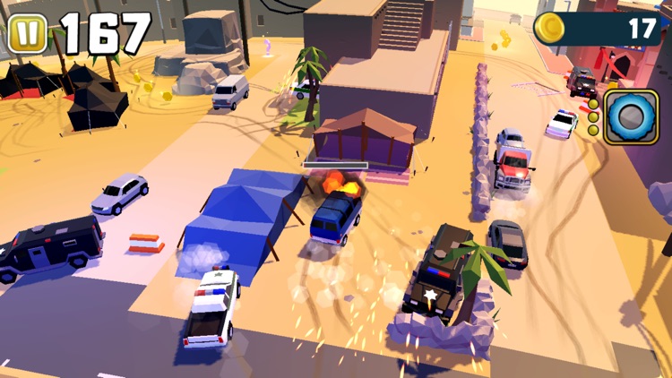 Reckless Getaway 2: Car Chase screenshot-4