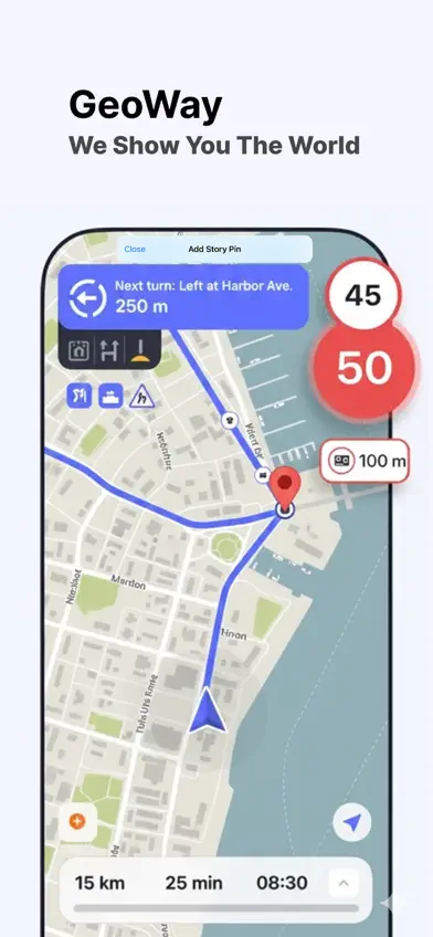 GeoWay Maps screenshot 2
