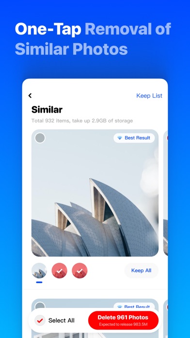 Photos Cleaner: Minus Photos Screenshot