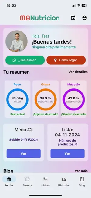 MANutricion screenshot 1