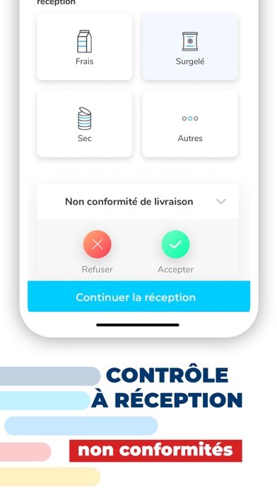 Screenshot #3 pour traqfood HACCP/Traçabilité/T°C