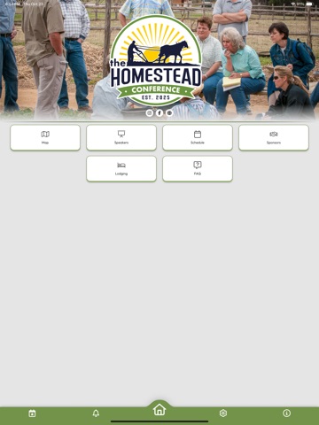 Homestead Conference iPad screenshot