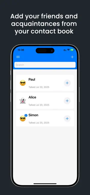 KITouch: Keep in Touch screenshot 2