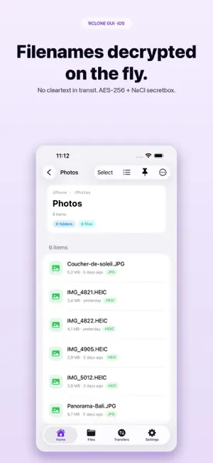 Rclone GUI screenshot 3