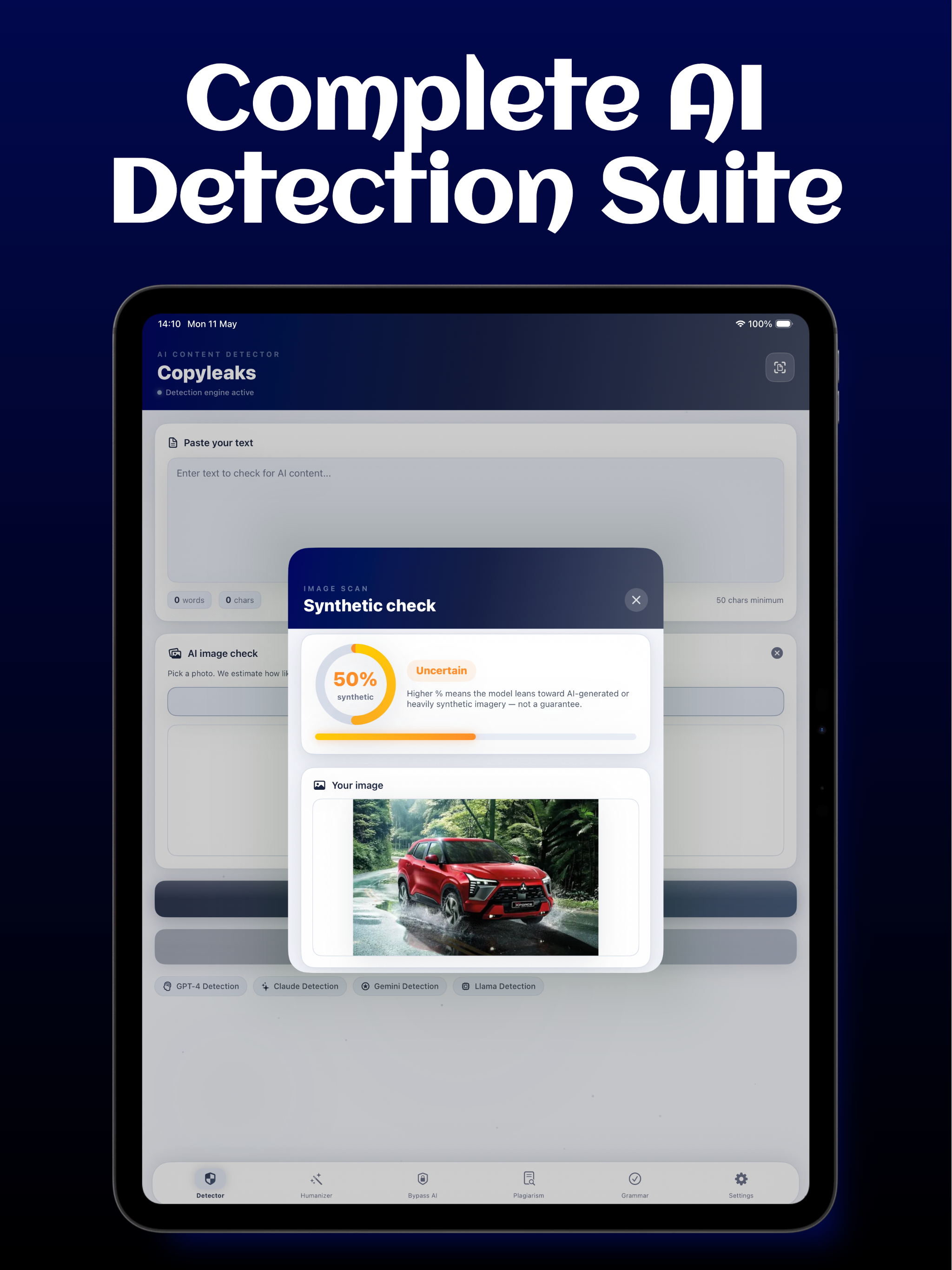 Copyleaks AI Tools Plagiarism screenshot 8