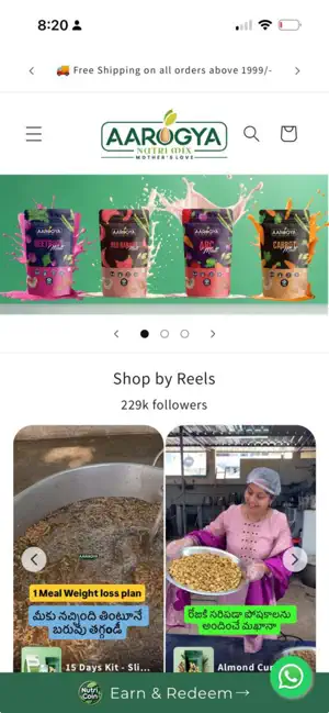 Aarogya Nutri Mix screenshot 1