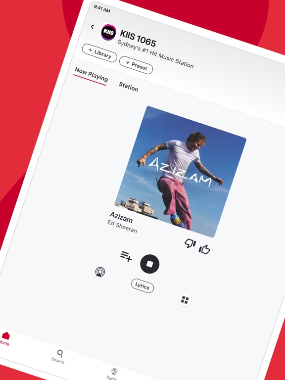 App screenshot