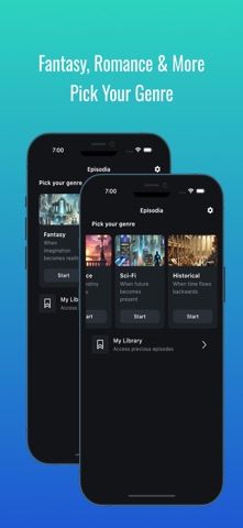 Episodia iPhone screenshot