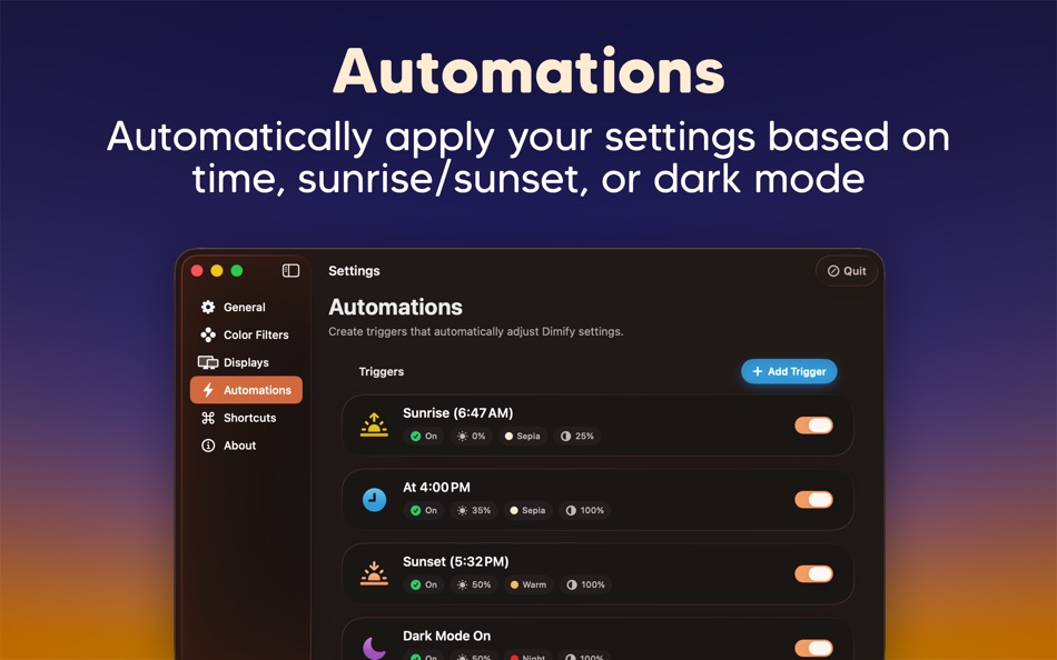 #5. Dimify (macOS) By: AdditionBySubtraction LLC