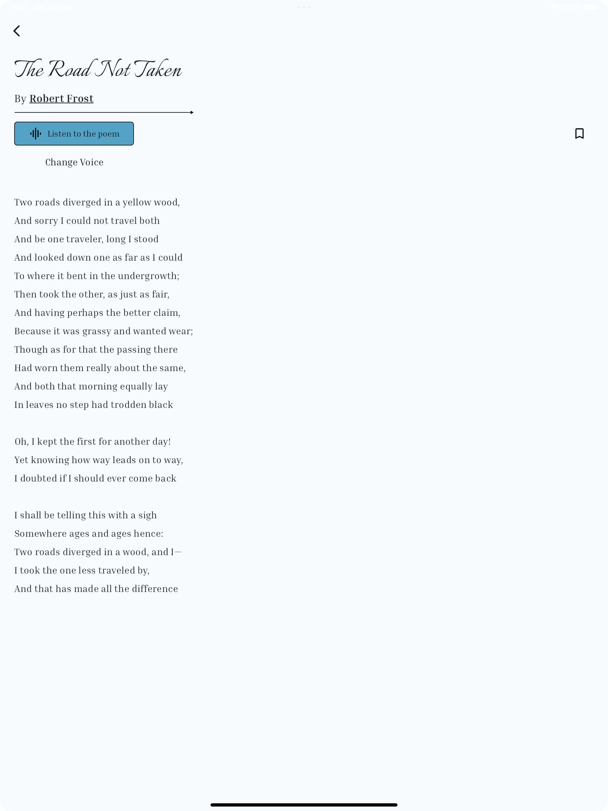 Poetry Pocket - daily poems
