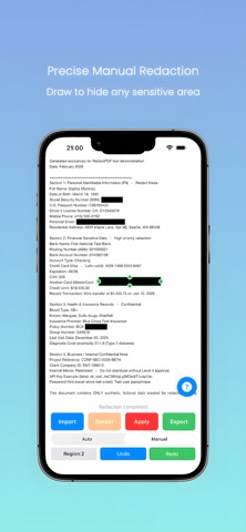 RedactPDF – Secure Redaction Screenshot 1 of 2