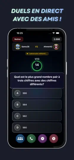 Capture d'écran de Millionnaire : Quiz & Trivia sur iPhone 1