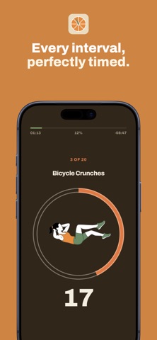 Zestimer: HIIT Interval Timer iPhone screenshot
