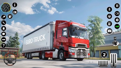 Euro Truck Sim - Driving Games Screenshot